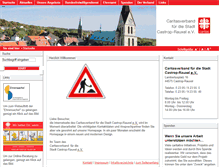 Tablet Screenshot of caritas-castrop-rauxel.de